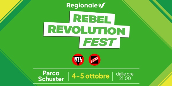 Rebel Revolution Fest: due giorni di musica al Parco Schuster
