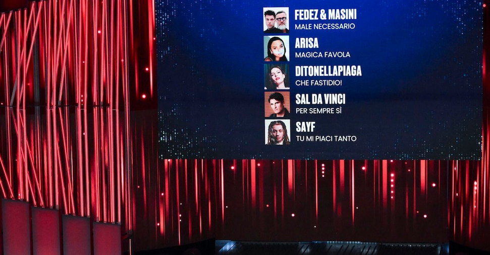 Sanremo 2026, la classifica finale: primo Sal Da Vinci ma al Televoto vince Sayf