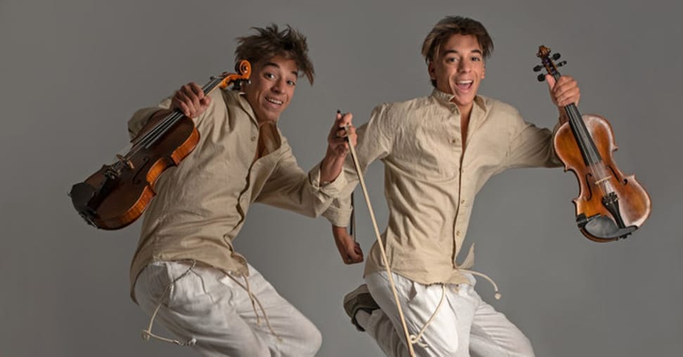 Applausi a go-go per i Twin Violins